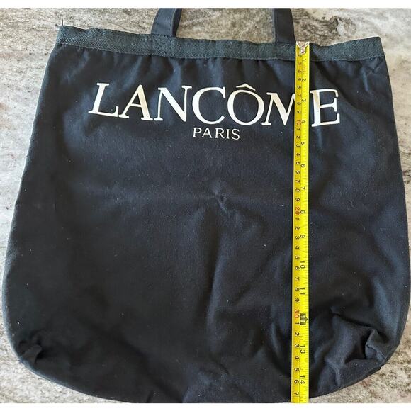 Lancome Vintage Tote Bag Black Promo - Picture 1 of 3